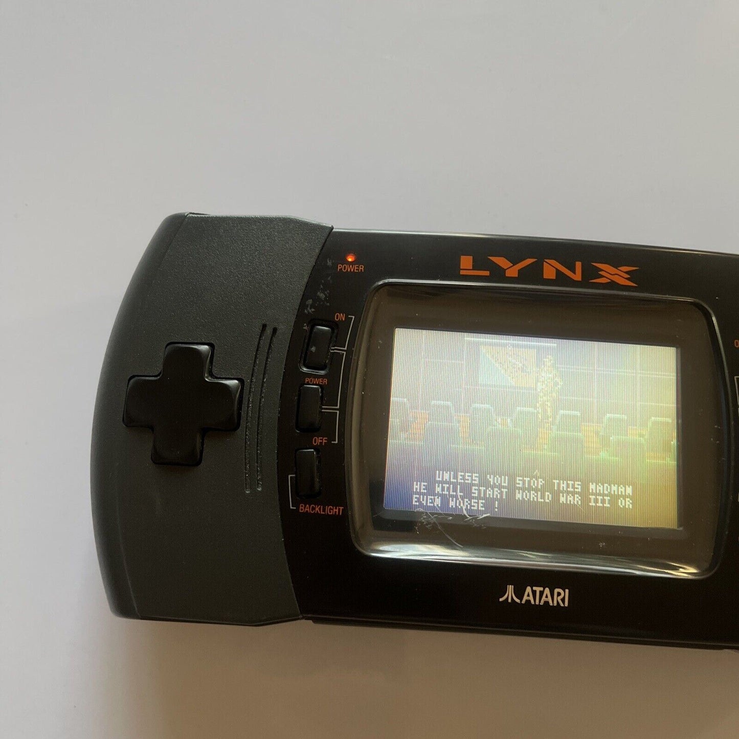 Atari Lynx II Handheld Console with Desert Strike Game PAG-0401