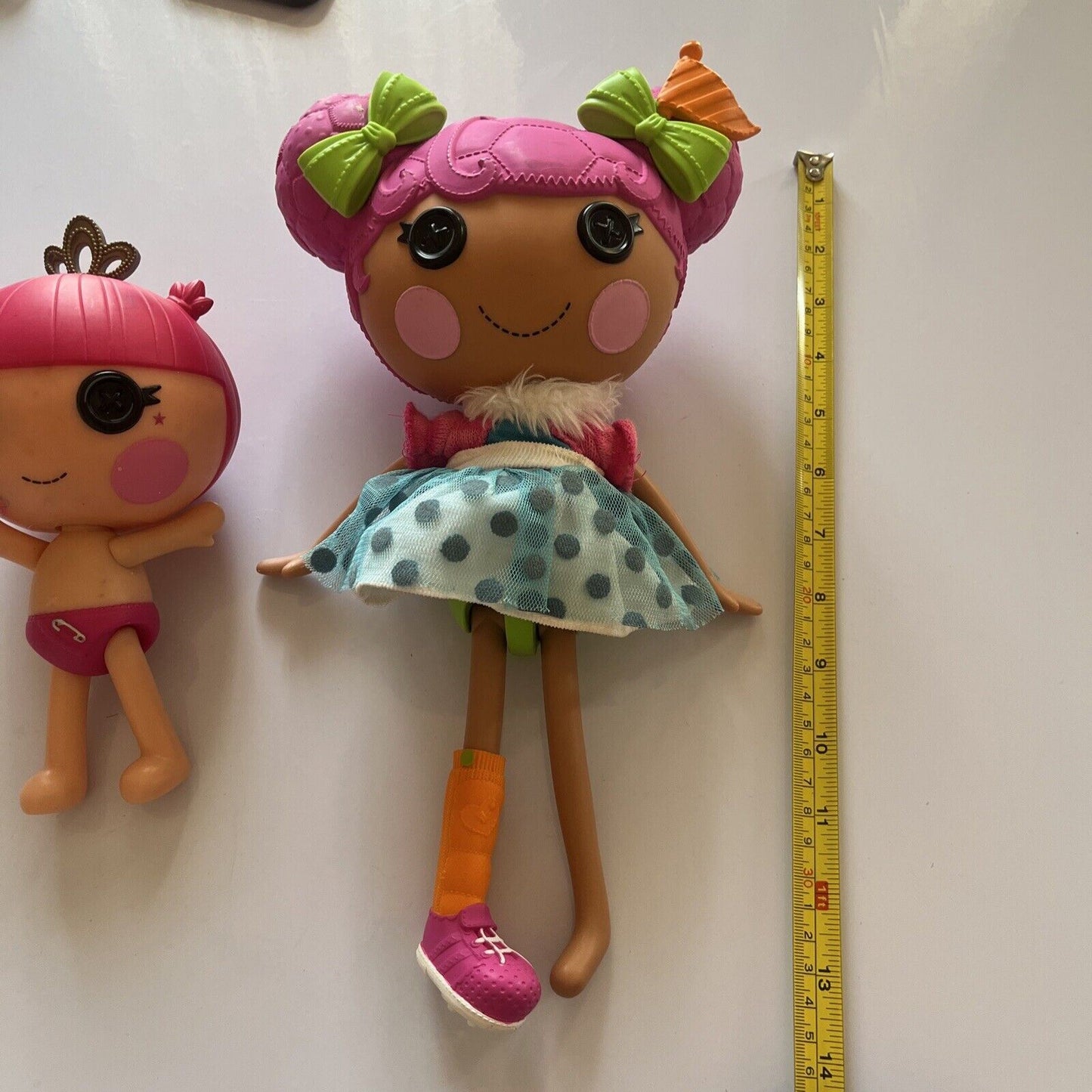 2x Lalaloopsy Figure 12" 2015 & 7" 2011 MGA