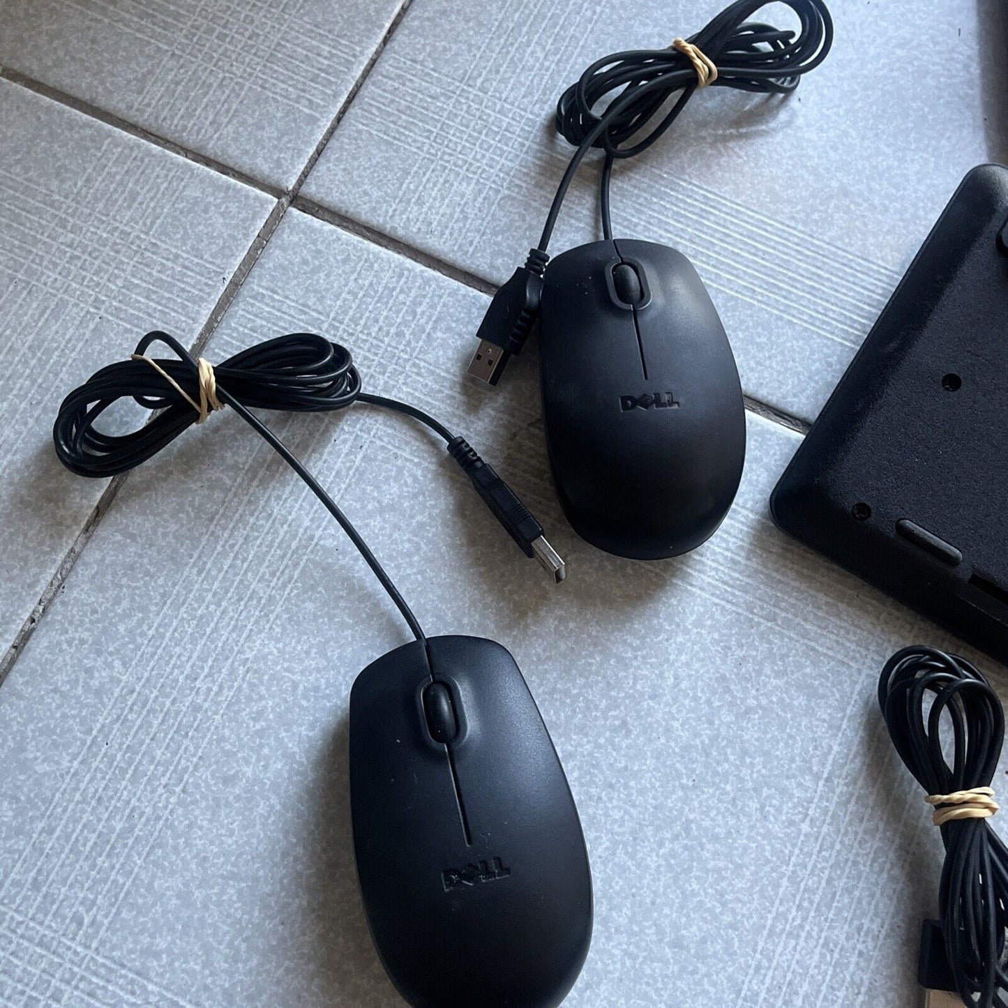 3x Dell USB Keyboard and 2x Mouse USB SK-8115 SK-8120 KB216p M9111P