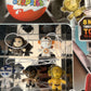 Star Wars Kinder Surprise 8x Twistheads Toys with Wall Display Mount