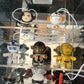 Star Wars Kinder Surprise 8x Twistheads Toys with Wall Display Mount