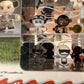 Star Wars Kinder Surprise 8x Twistheads Toys with Wall Display Mount