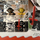 Star Wars Kinder Surprise 8x Twistheads Toys with Wall Display Mount