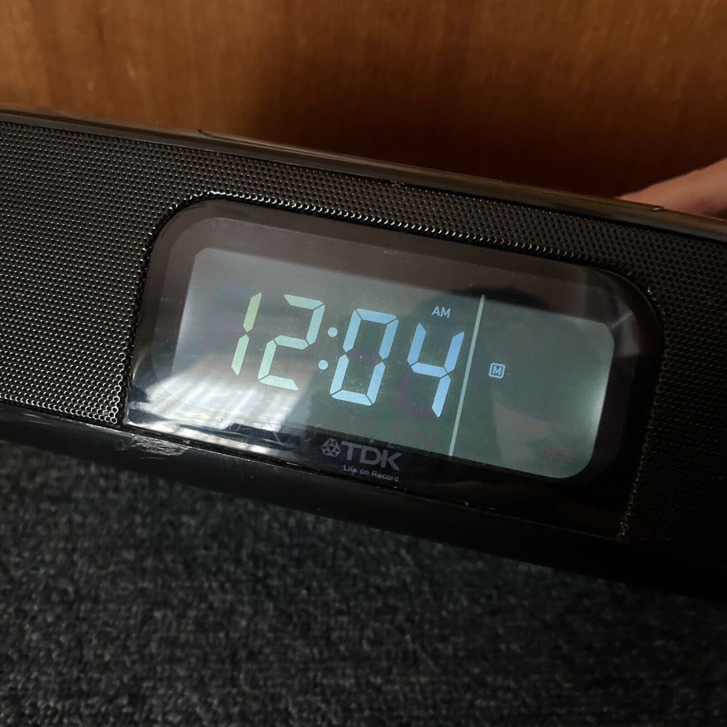 TDK Clock FM Radio for 30-pin iPod iPhone ADS-6P-Blk