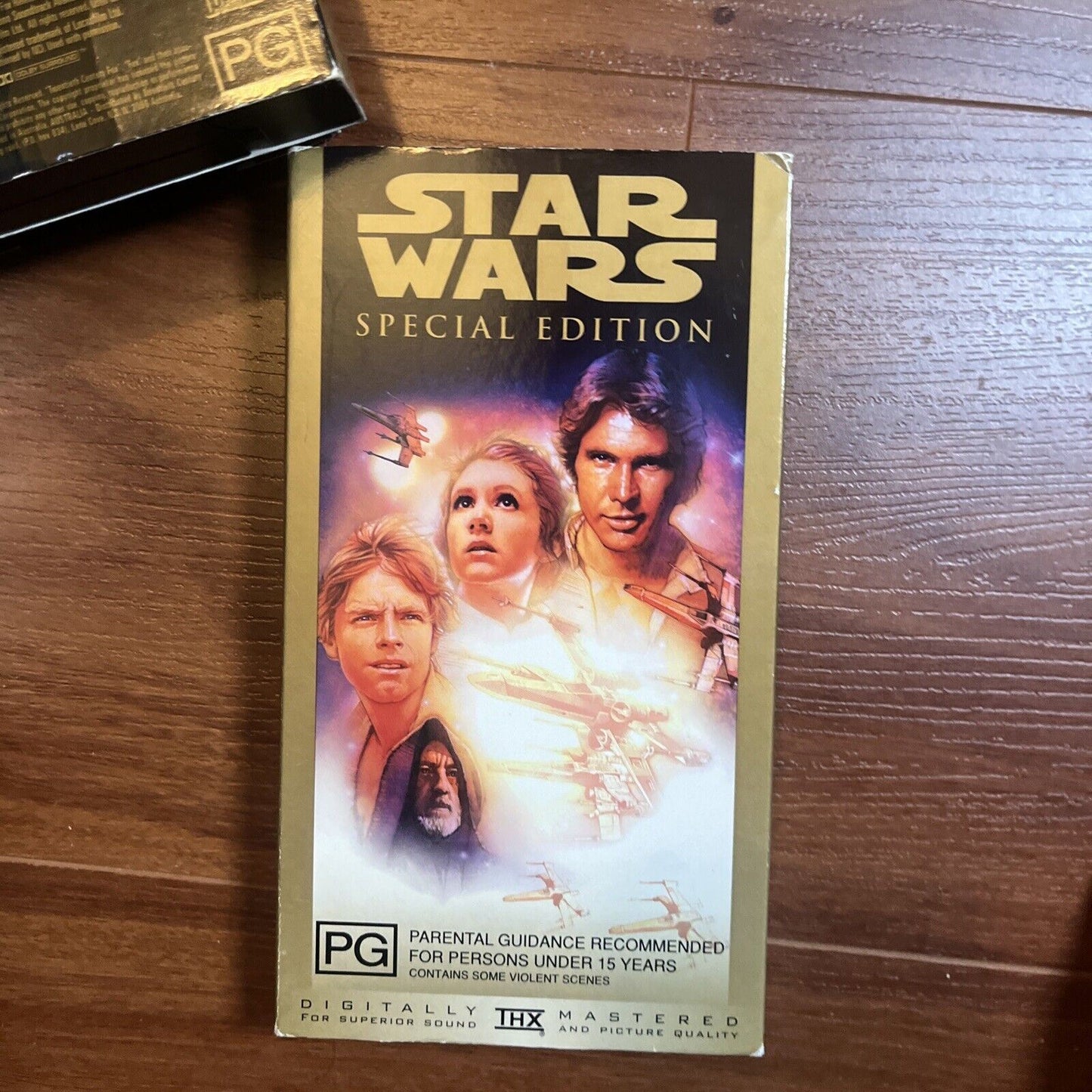 Star Wars Trilogy - Special Edition (VHS, 1997) Gold Box PAL