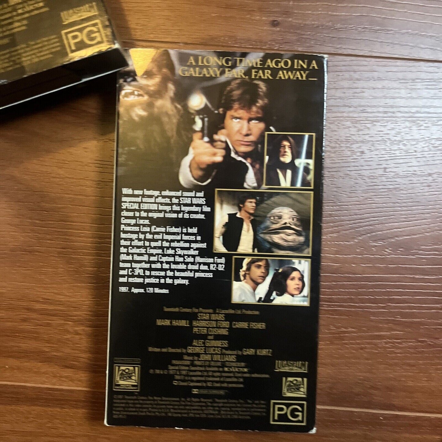 Star Wars Trilogy - Special Edition (VHS, 1997) Gold Box PAL