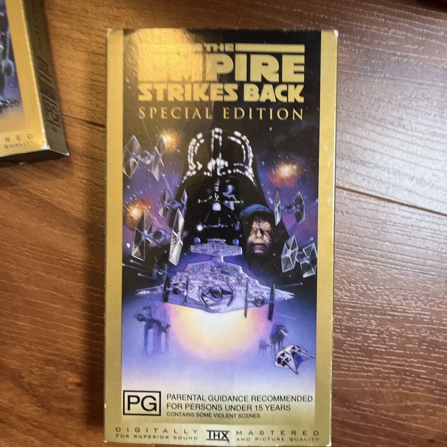 Star Wars Trilogy - Special Edition (VHS, 1997) Gold Box PAL