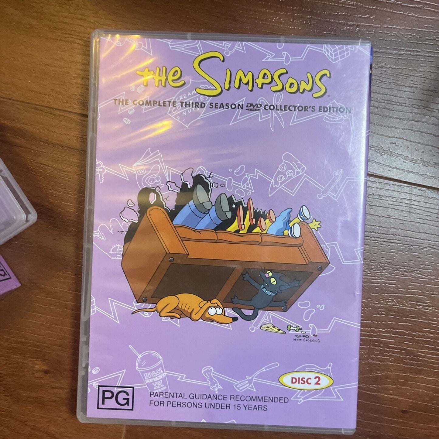 The Simpsons - Season 3 (DVD, 1992, 4-Disc) Dan Castellaneta, Region 4