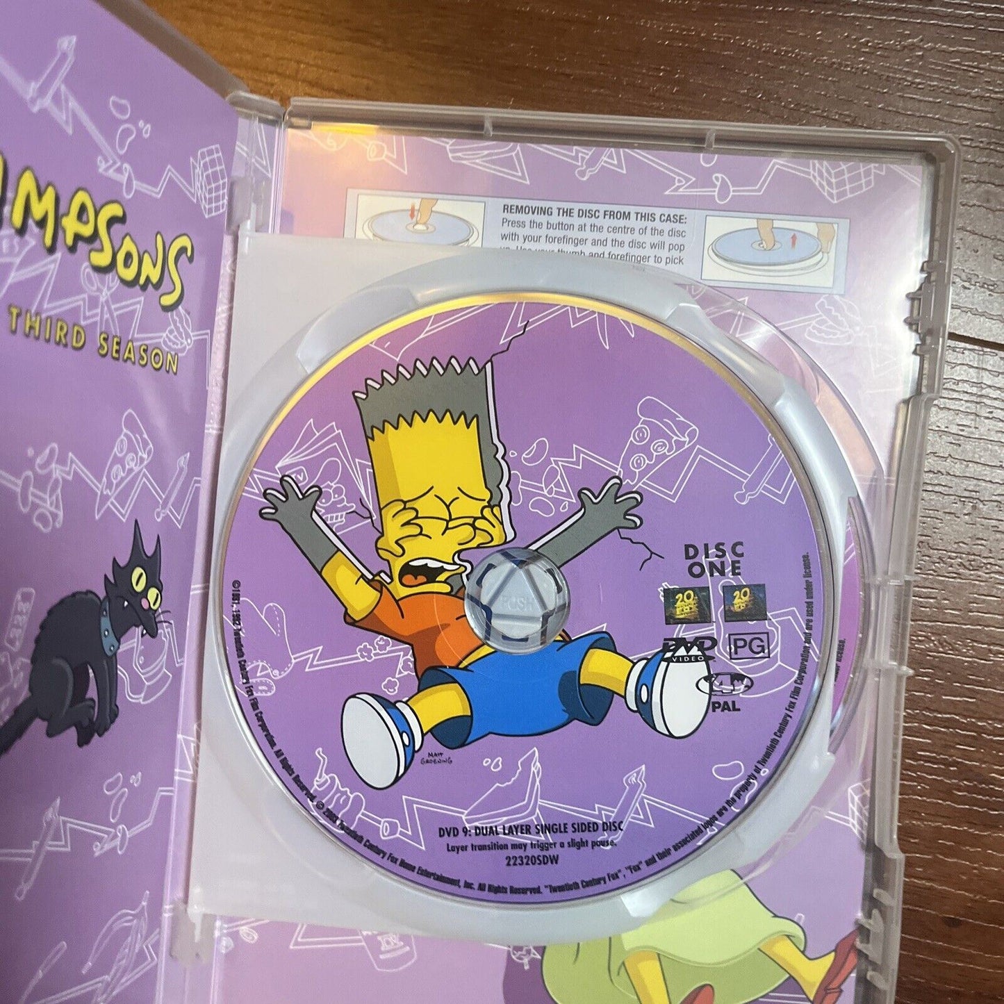 The Simpsons - Season 3 (DVD, 1992, 4-Disc) Dan Castellaneta, Region 4