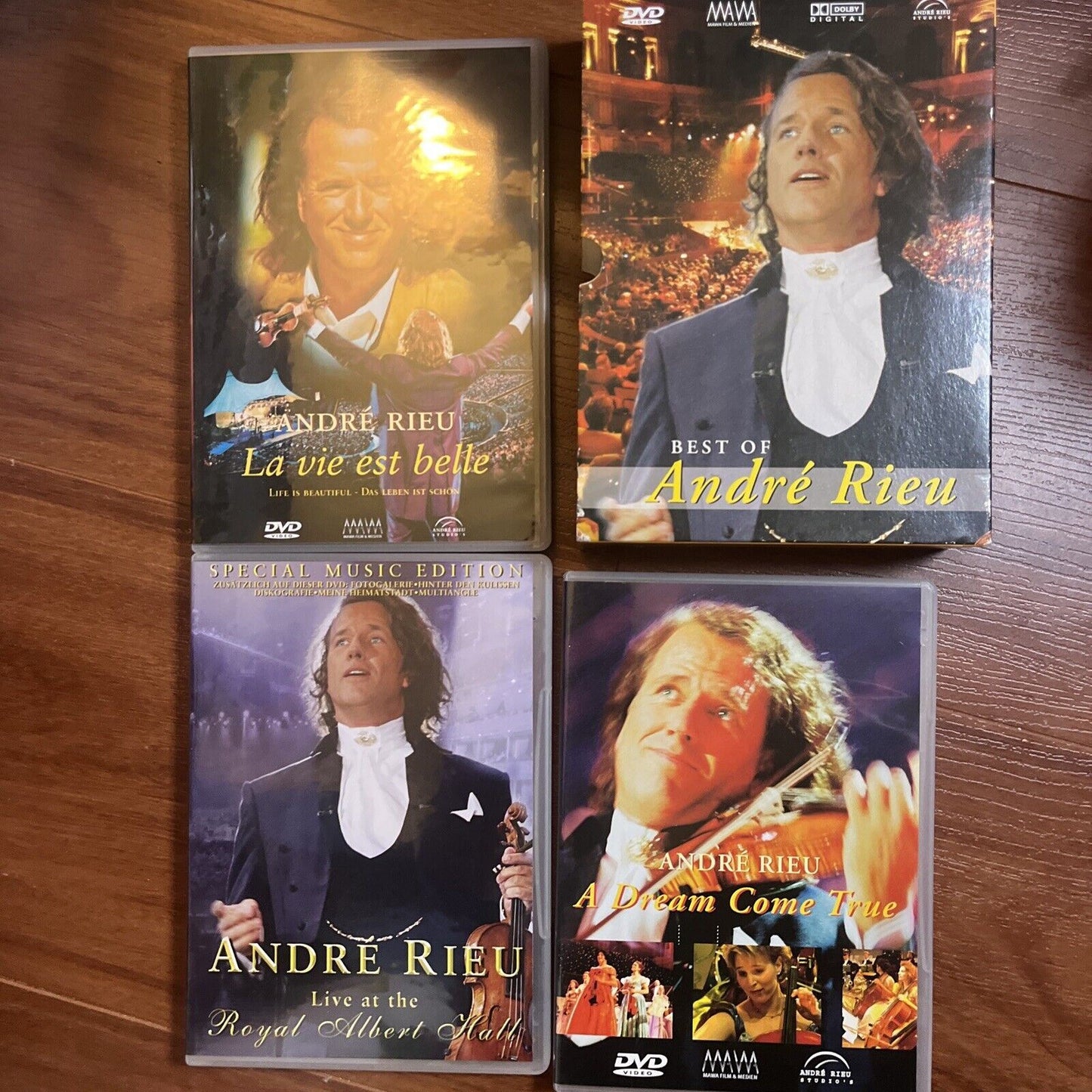 André Rieu - Best Of Andre Rieu (DVD, 3-Disc) All Regions