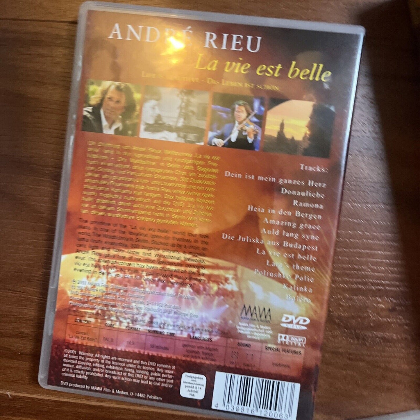 André Rieu - Best Of Andre Rieu (DVD, 3-Disc) All Regions