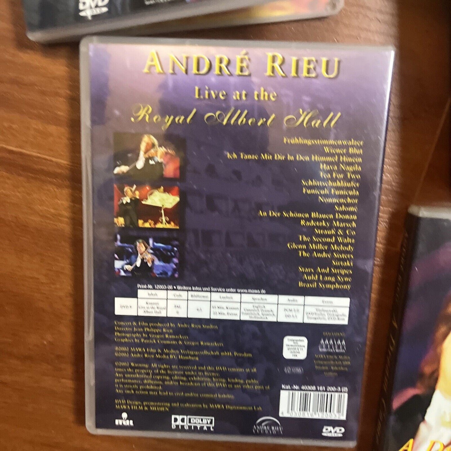 André Rieu - Best Of Andre Rieu (DVD, 3-Disc) All Regions