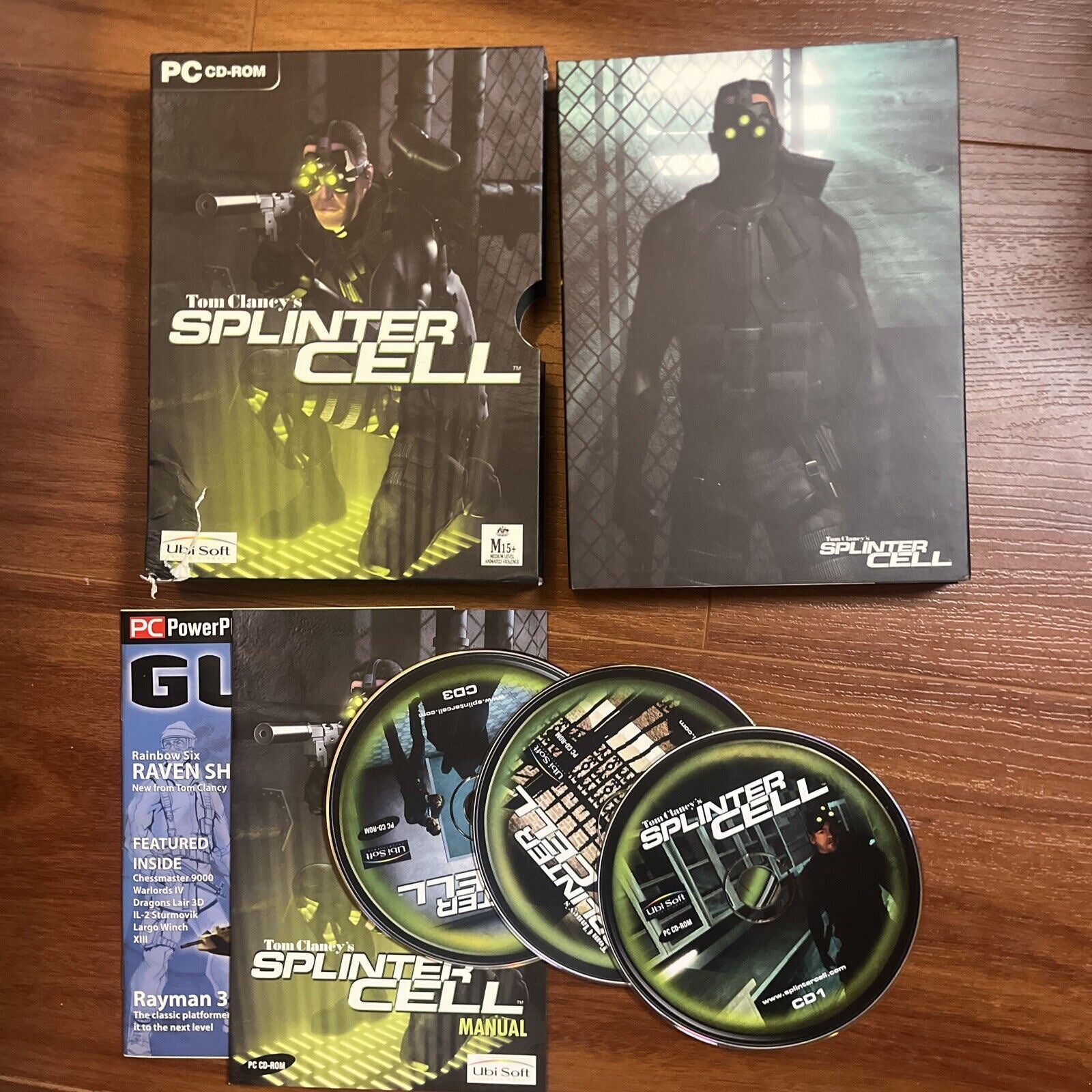 Tom Clancy's Splinter Cell - PC CDROM Windows XP Ubisoft – Retro Unit