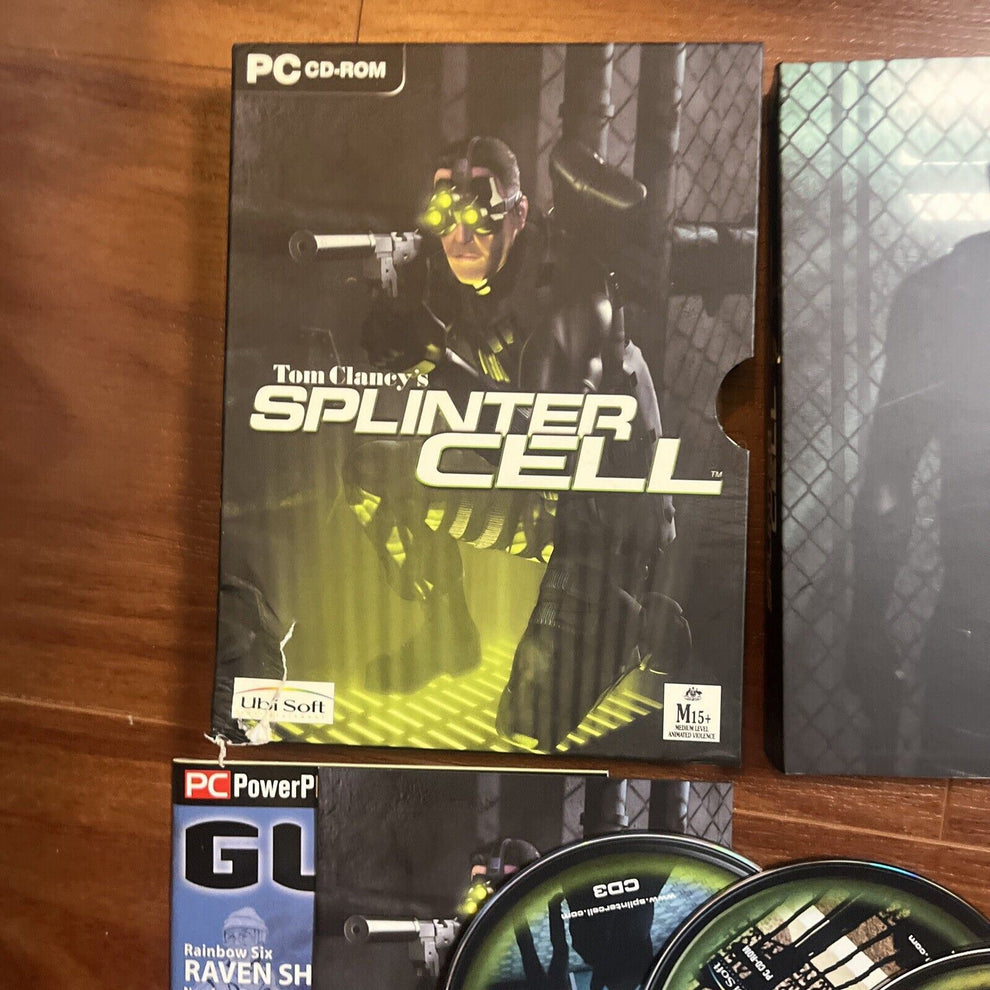 Tom Clancy's Splinter Cell - PC CDROM Windows XP Ubisoft – Retro Unit