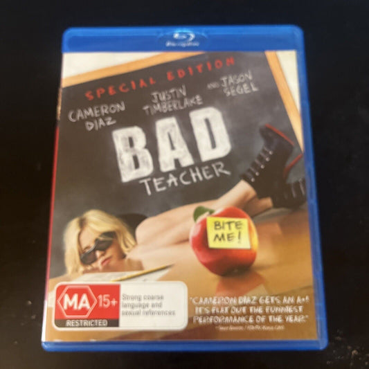 Bad Teacher (Blu-ray, 2011) Cameron Diaz, Justin Timberlake All Regions