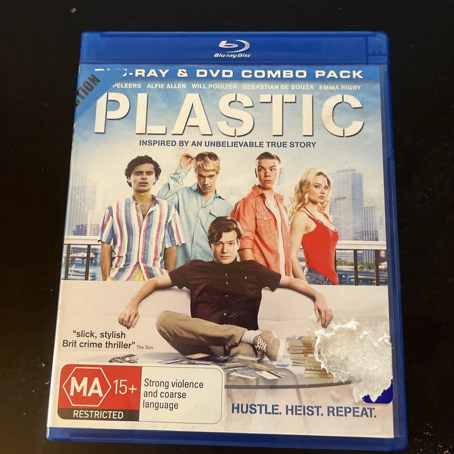 Plastic (Blu-ray, 2014) Ed Speleers, Will Poulter, Alfie Allen, Region B