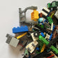 Lego 1.23kg Bulk Lot Wheels Spiderman Police Bricks Duplo Mix