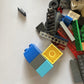 Lego 1.23kg Bulk Lot Wheels Spiderman Police Bricks Duplo Mix