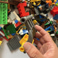 Lego 1.23kg Bulk Lot Wheels Spiderman Police Bricks Duplo Mix