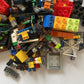 Lego 1.23kg Bulk Lot Wheels Spiderman Police Bricks Duplo Mix