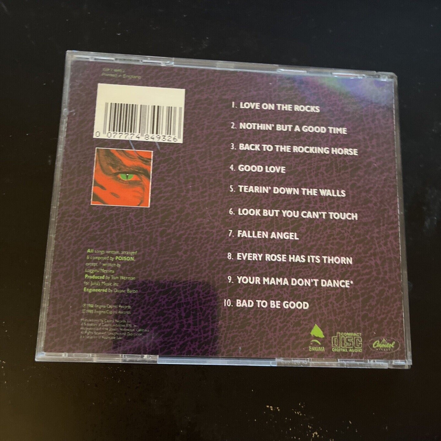 Poison – Open Up And Say....Ahh! (CD, 1988)