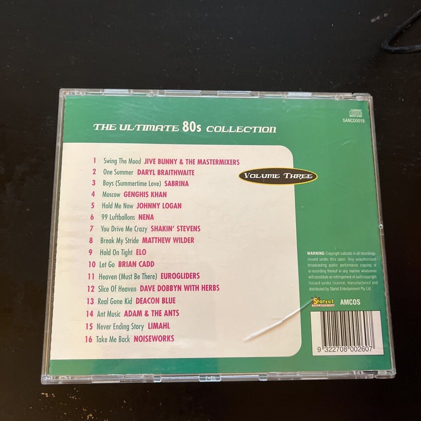 The Ultimate 80's Collection - Volume 2,3,4,5 (CD, 1998, 4-Disc)