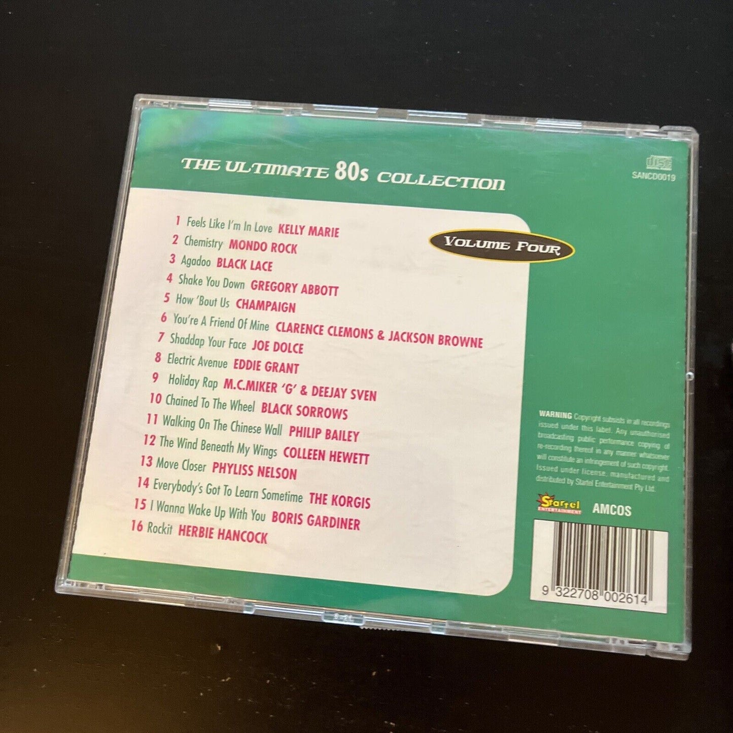 The Ultimate 80's Collection - Volume 2,3,4,5 (CD, 1998, 4-Disc)