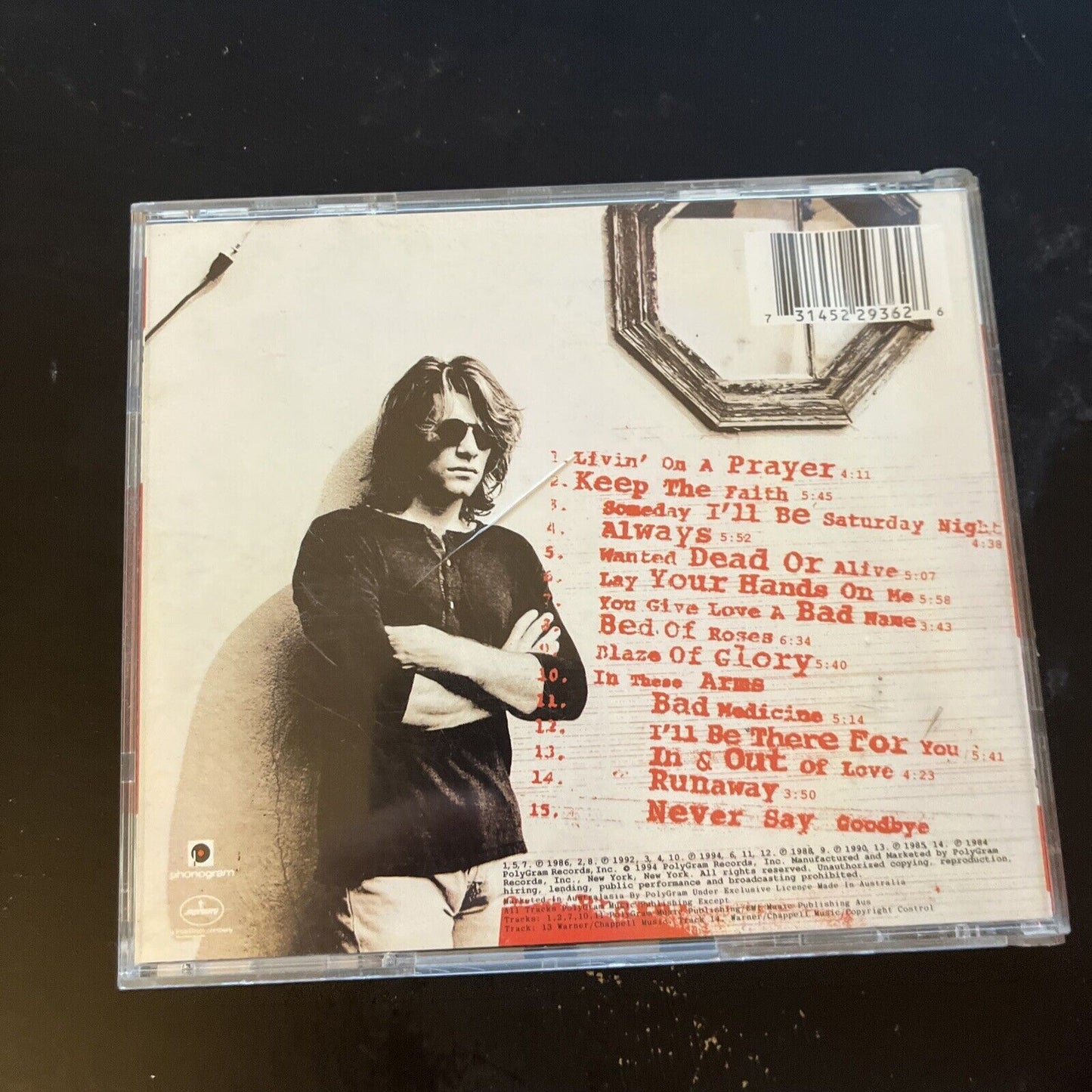 Bon Jovi – Cross Road (The Best Of Bon Jovi) CD 1994