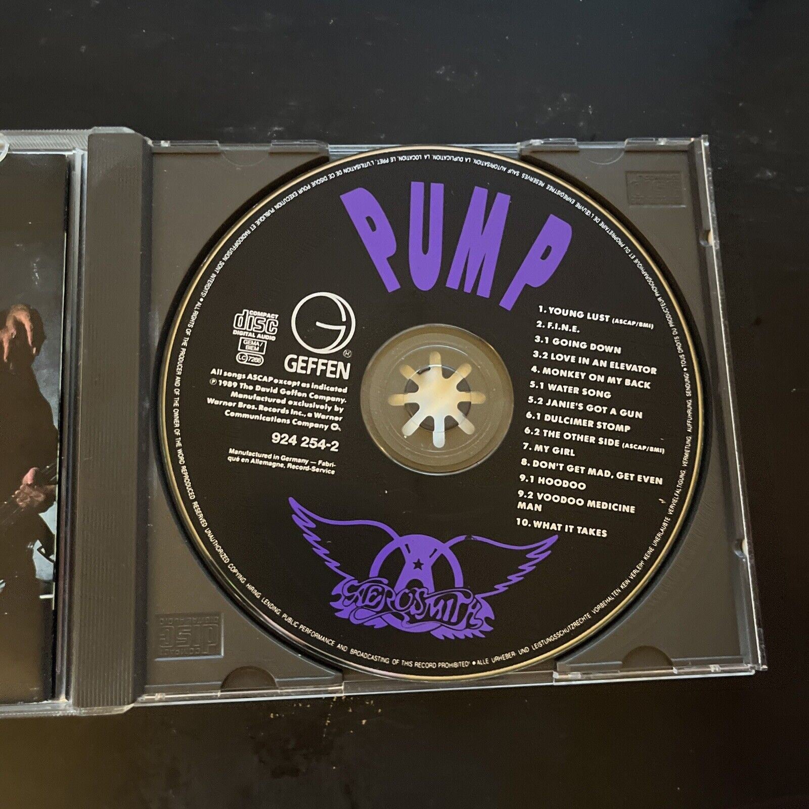 Pump By Aerosmith CD 1989 Album Retro Unit pump-by-aerosmith-cd-1989-album-retro-unit