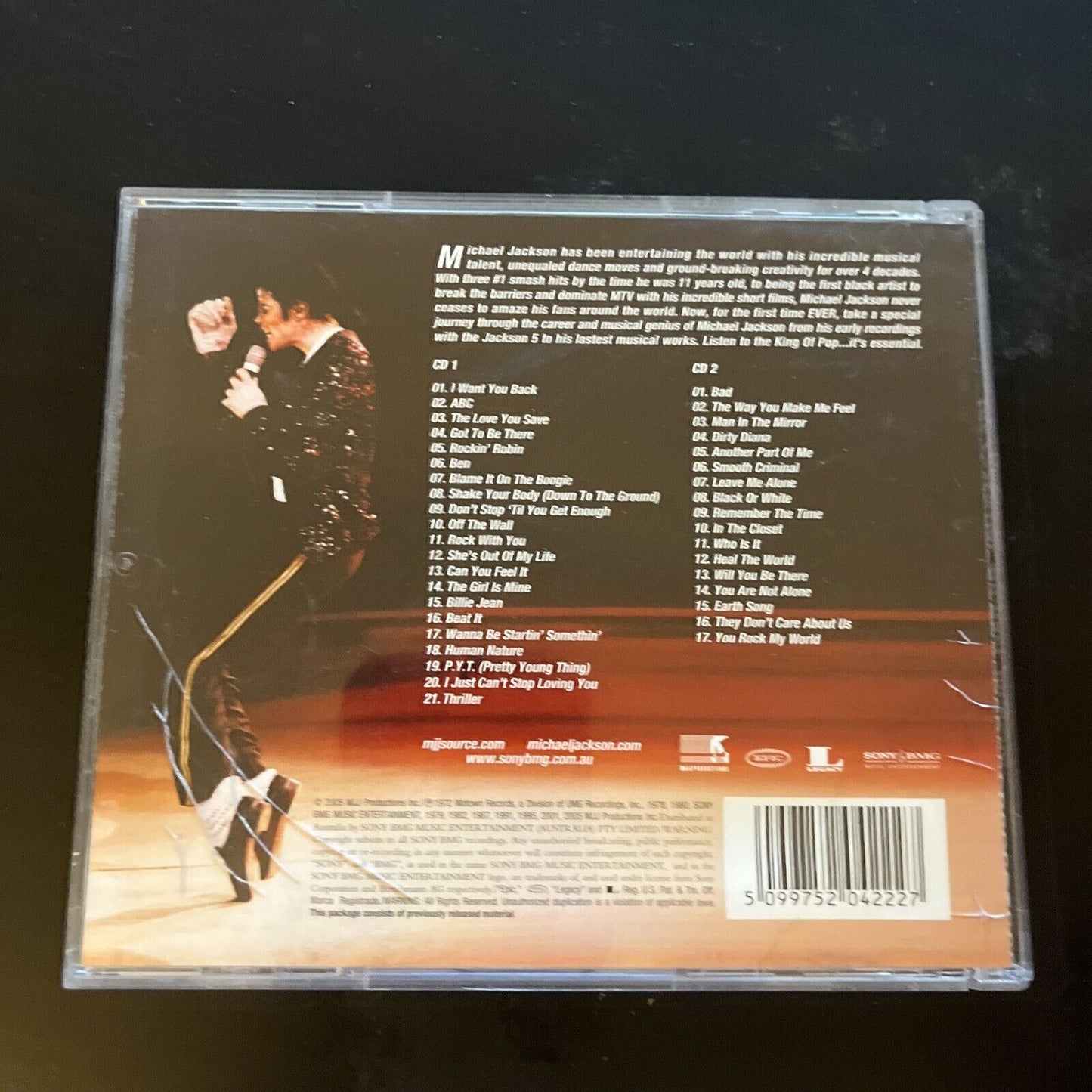 Michael Jackson – The Essential Michael Jackson (CD, 2005, 2-Disc)