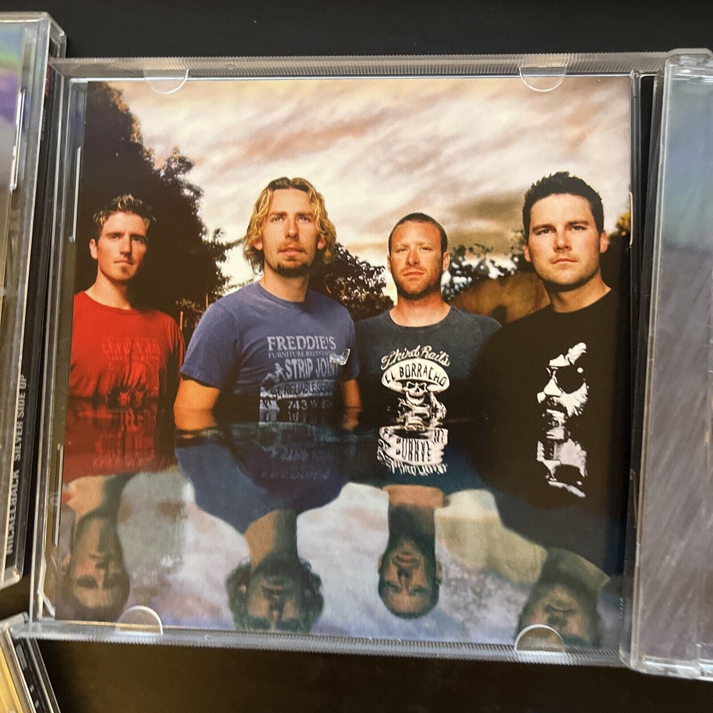 4x Nickelback CD Album - Dark Horse, No Fixed Address, Silver Side Up, Right