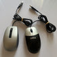 2x Dell USB Mouse Wired MOCZUL