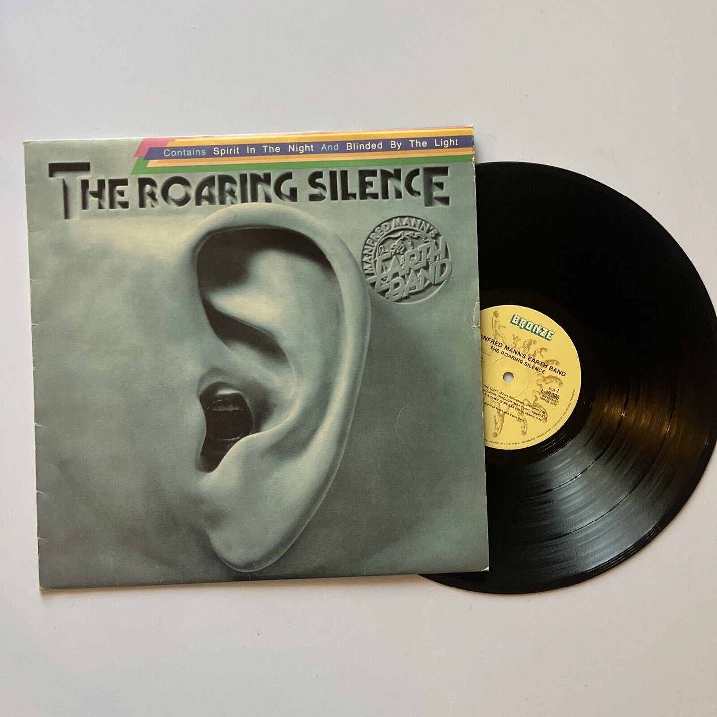 Manfred Mann's Earth Band - The Roaring Silence LP Vinyl Record 1976 L36398