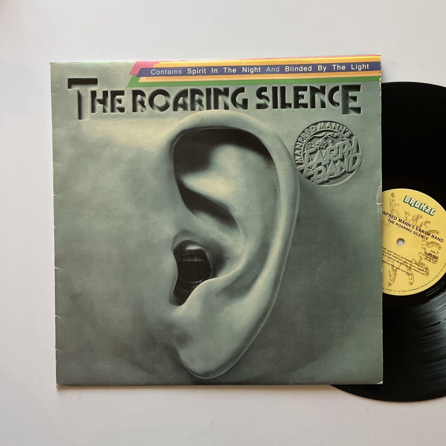 Manfred Mann's Earth Band - The Roaring Silence LP Vinyl Record 1976 L36398