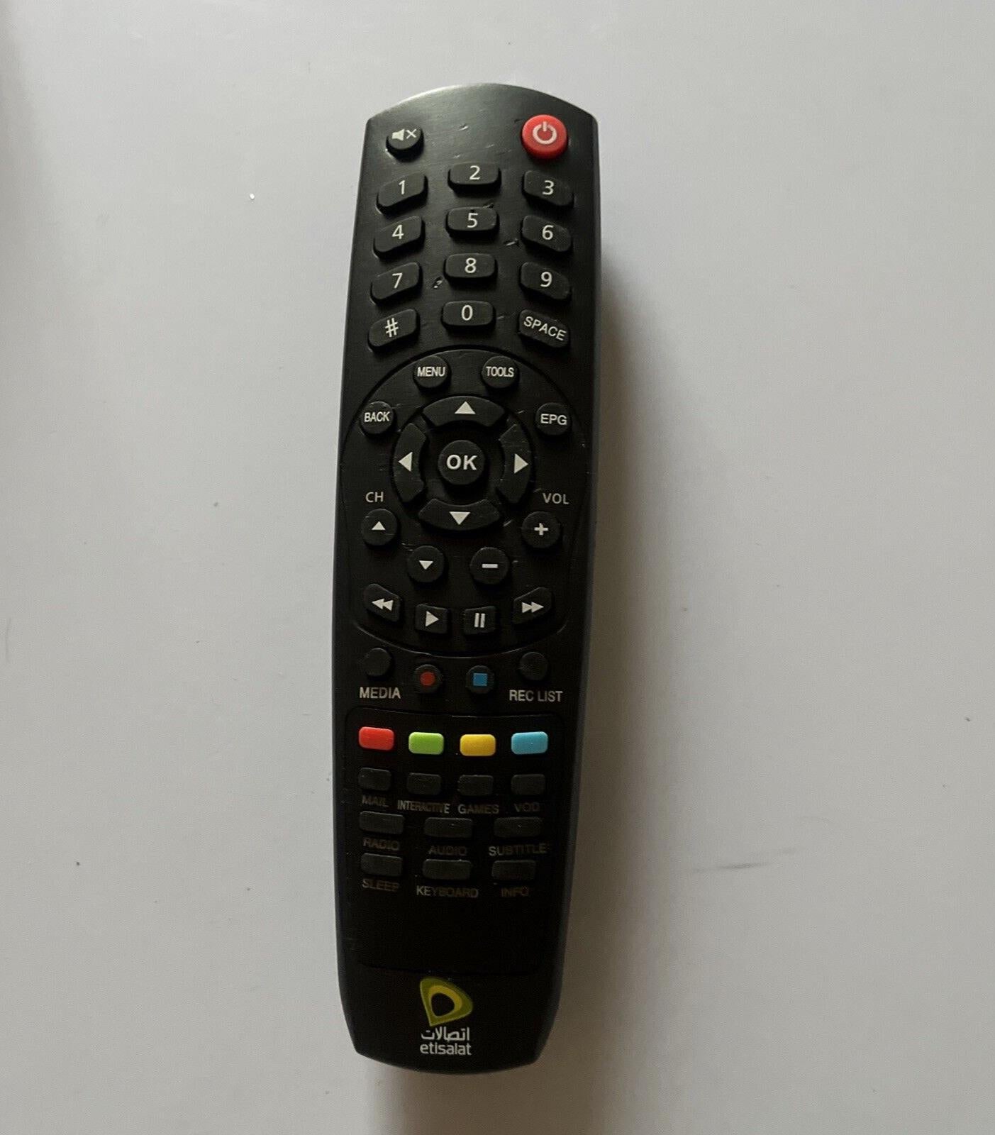 Genuine Etisalat Remote Control