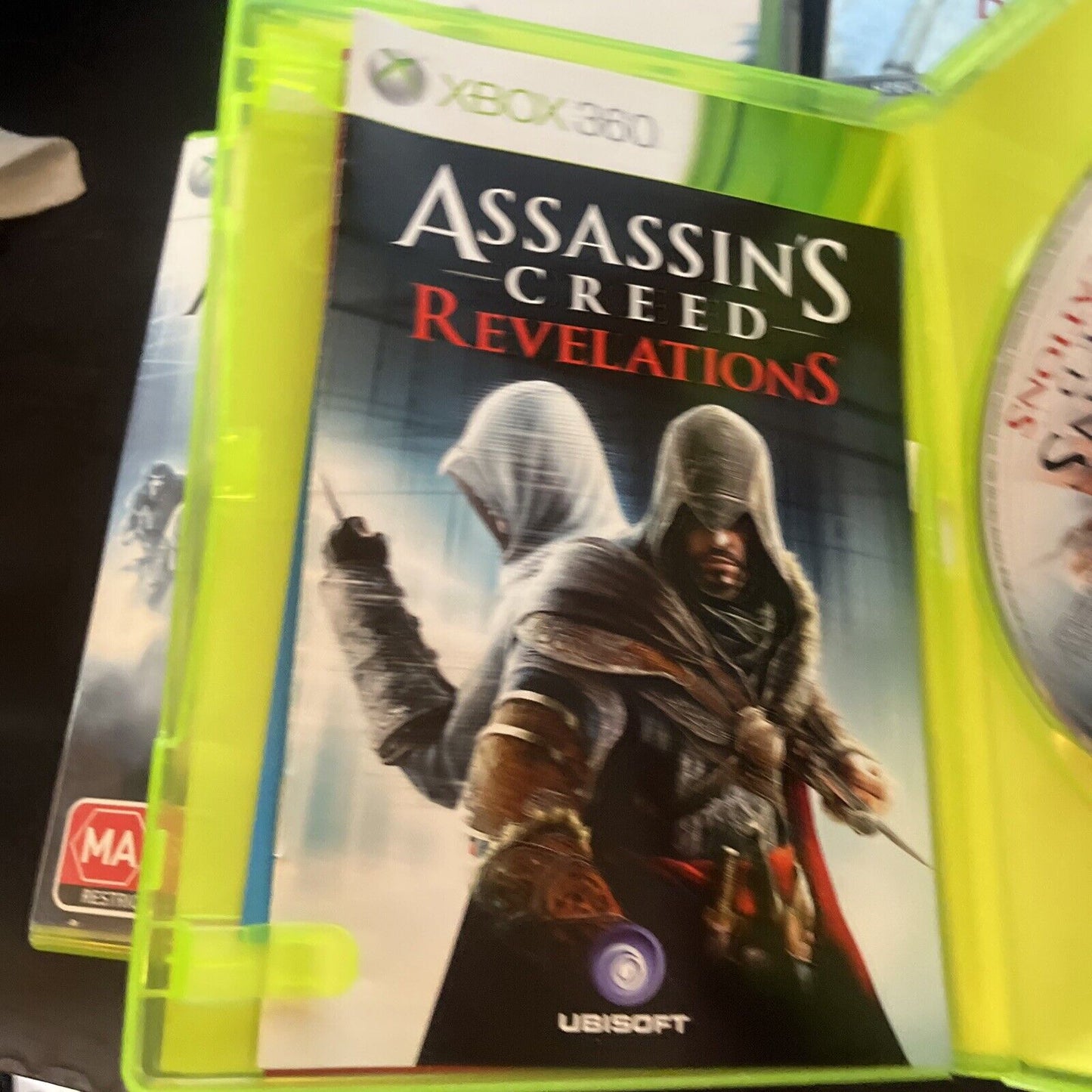 4x Assassin's Creed: Brotherhood, Relevations,  Microsoft Xbox 360 Black Flag