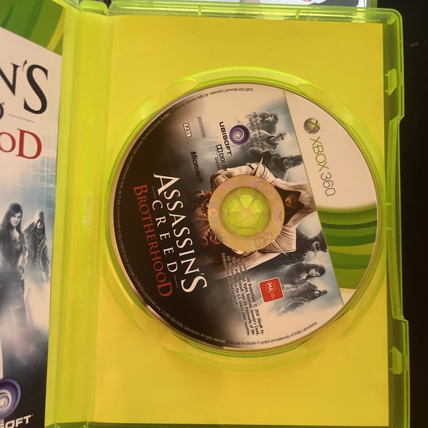 4x Assassin's Creed: Brotherhood, Relevations,  Microsoft Xbox 360 Black Flag