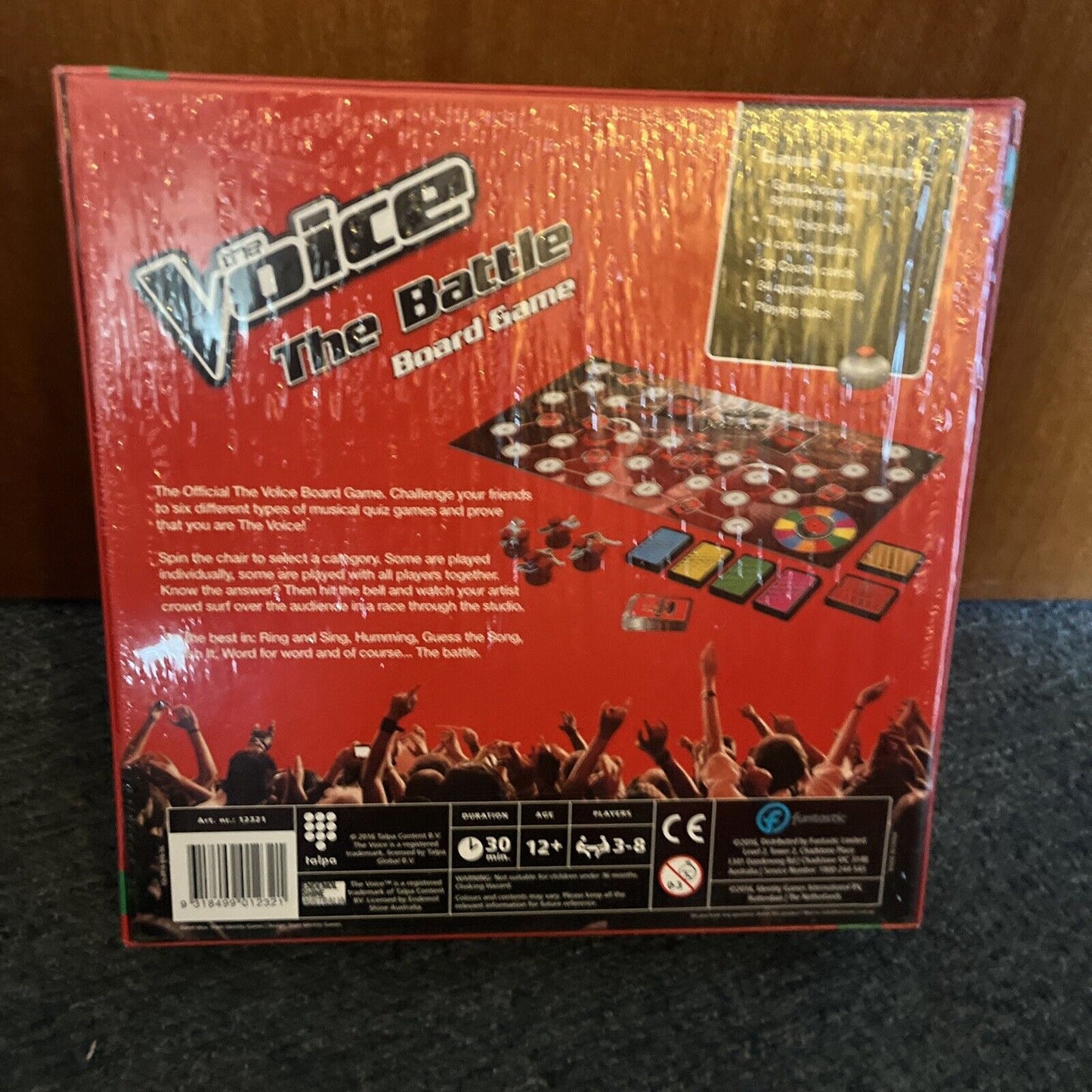 *New Sealed* The VOICE The Battle Board Game 2016