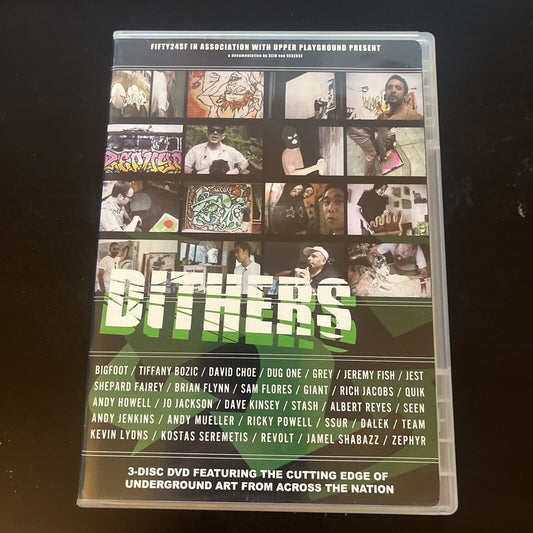 Dithers (DVD, 2004) David Choe, Bigfoot, All Regions