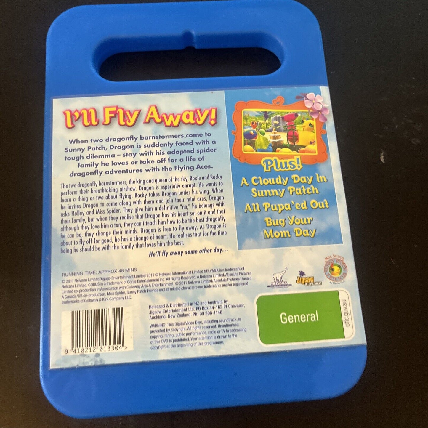 Miss Spider's Sunny Patch Friends: I'll Fly Away! (DVD, 2011) All Regions