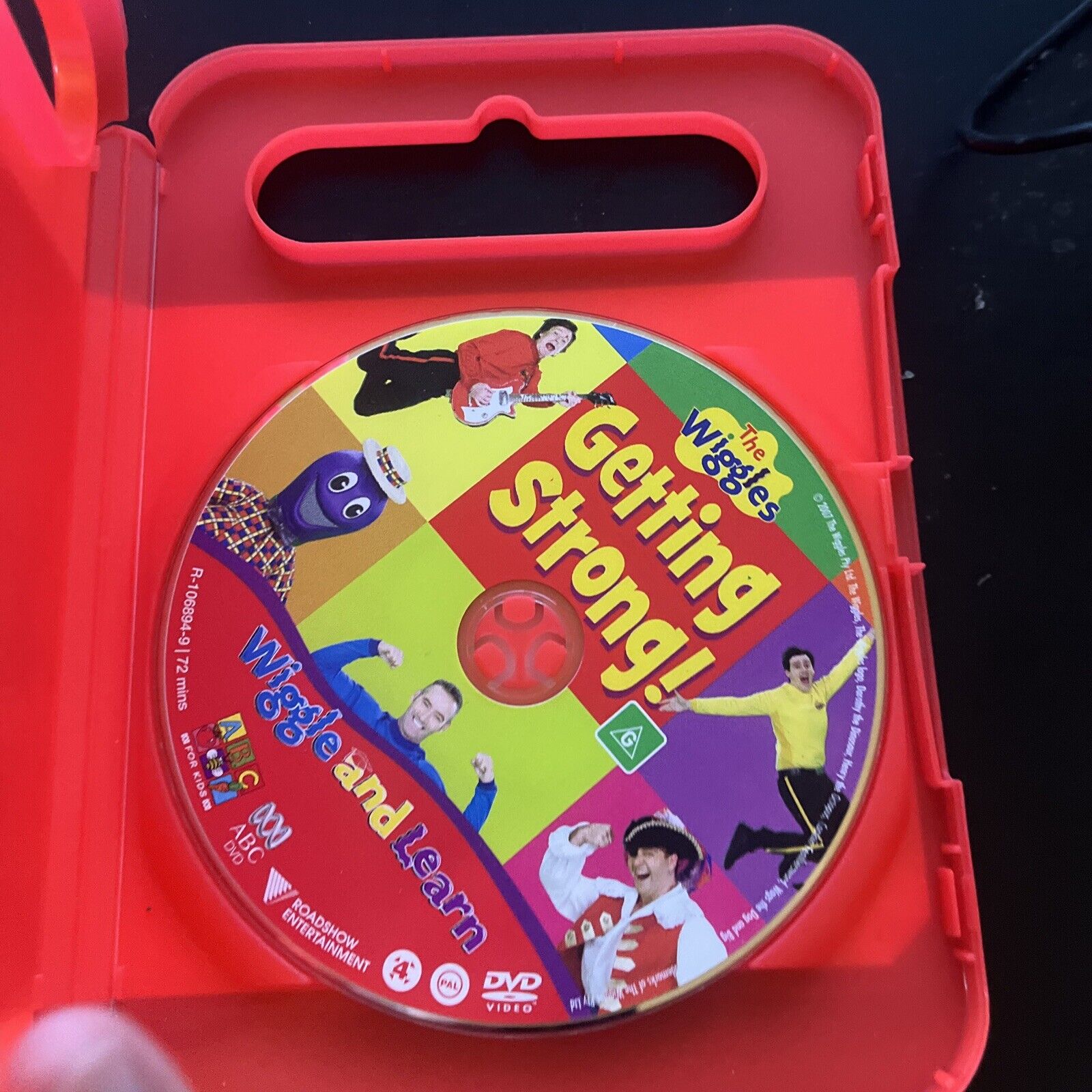 The Wiggles Wiggle And Learn Getting Strong The Wiggles - Wiggle and Learn & Getting Strong (DVD, 2007) Region 4