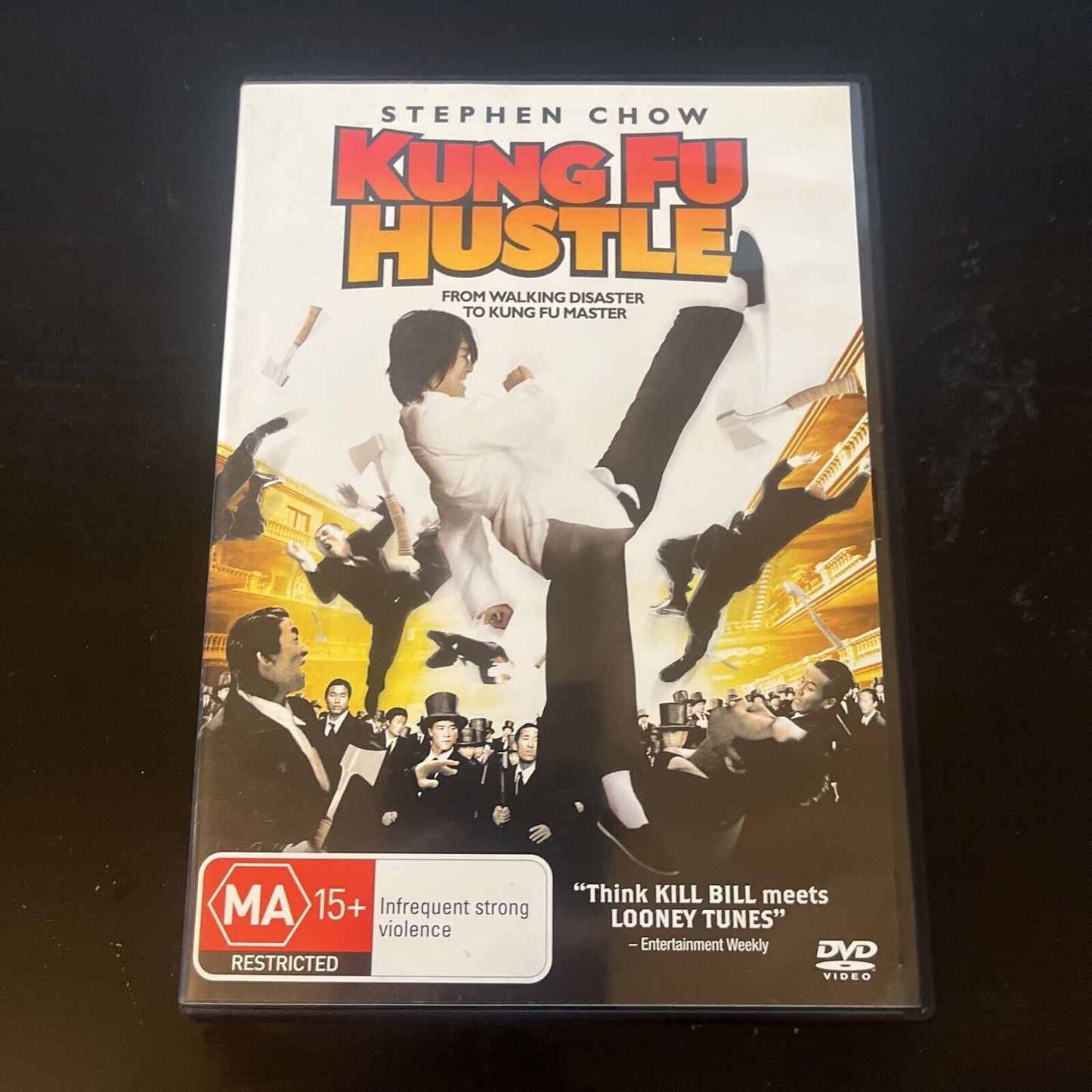 Kung Fu Hustle (DVD, 2004) Stephen Chow, Feng Xiaogang, Yuen Wah NEW Region 4