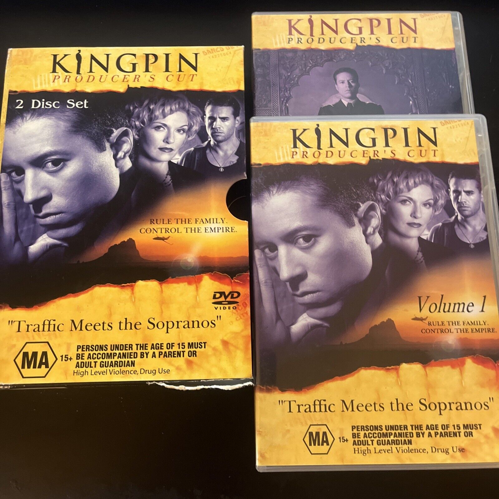 Kingpin - Producer's Cut Volume 1 & 2 (DVD, 2003, 2-Disc) Region 4 ...