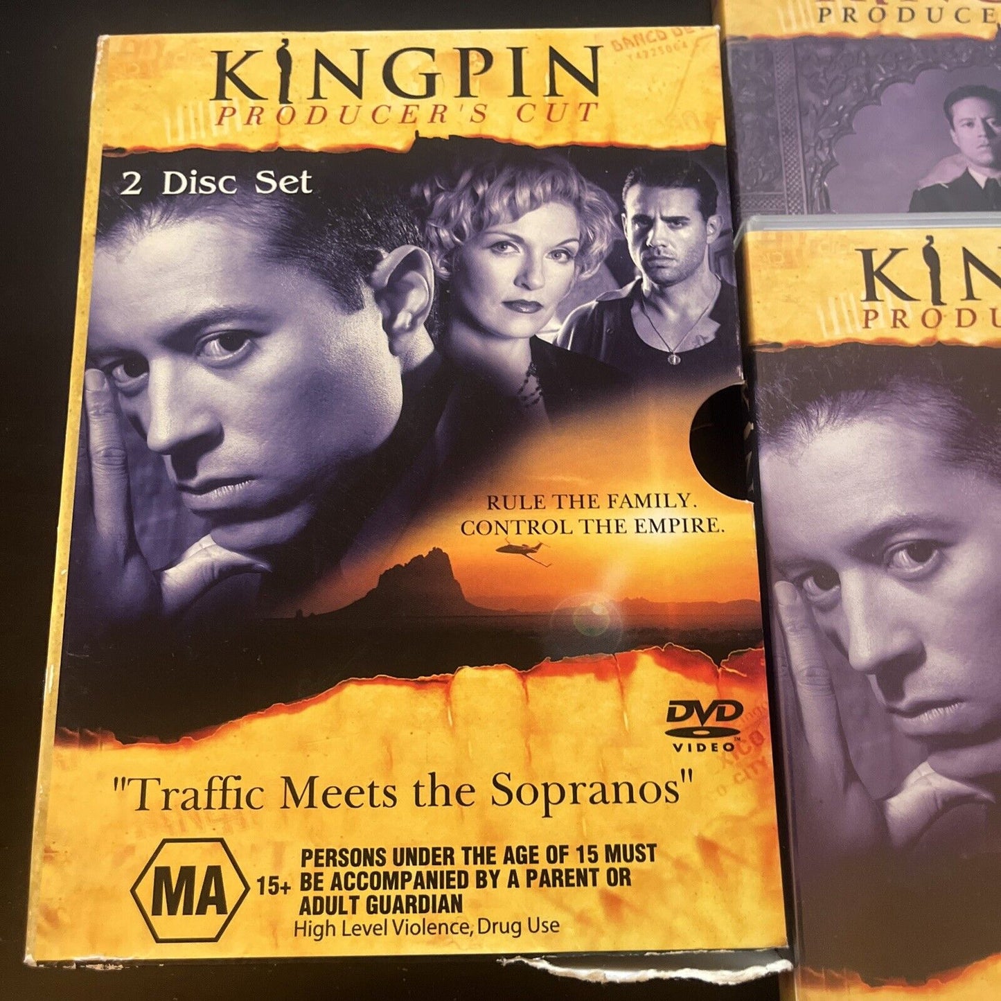 Kingpin - Producer's Cut Volume 1 & 2 (DVD, 2003, 2-Disc) Region 4