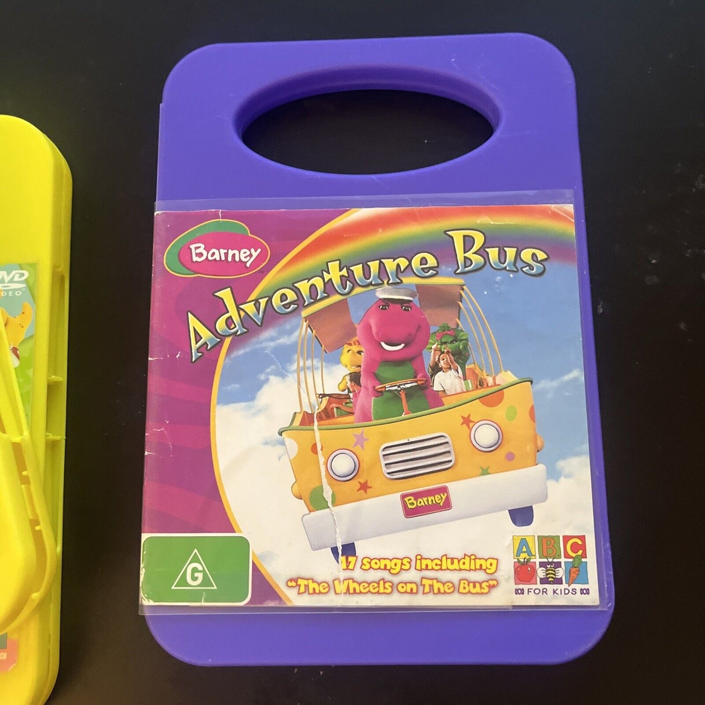 Barney: Let's Pretend,  What's in a Name Adventure Bus, Now I Know My ABC (DVD)