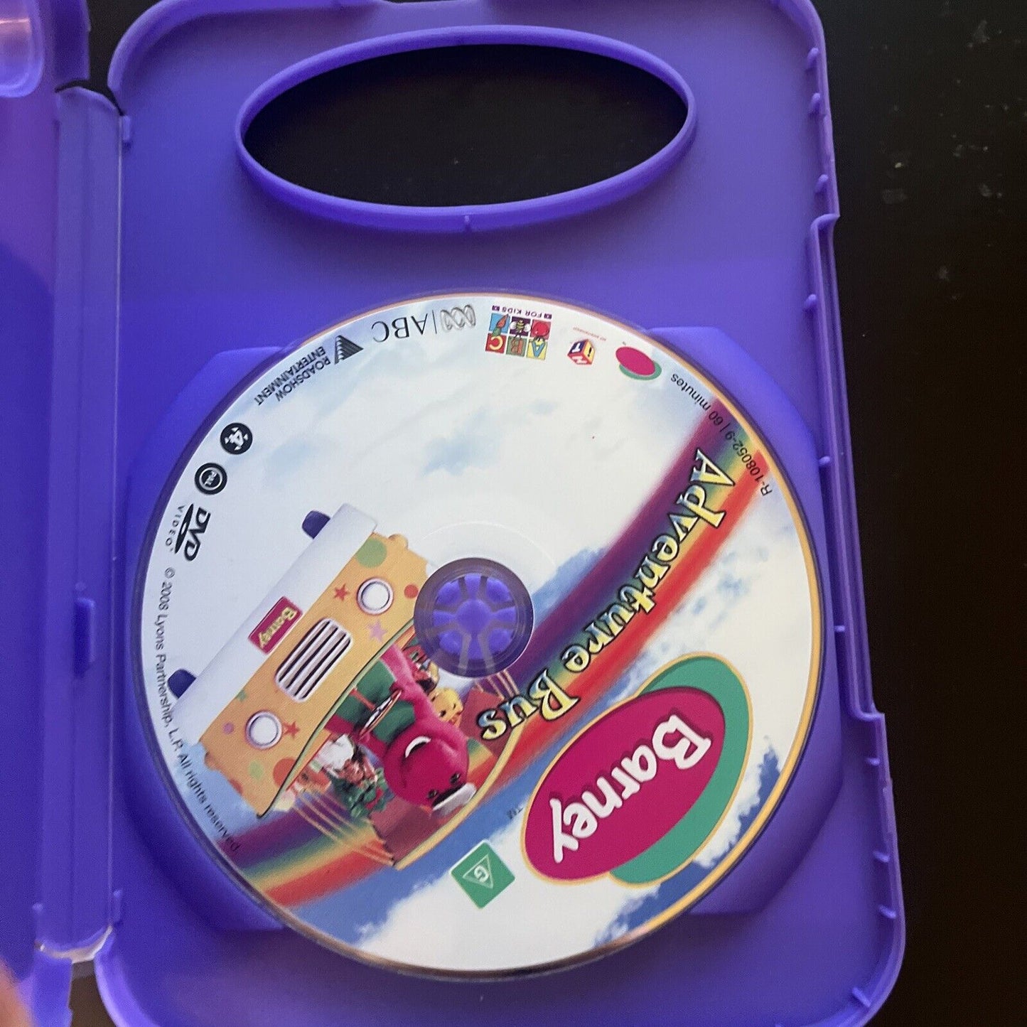 Barney: Let's Pretend,  What's in a Name Adventure Bus, Now I Know My ABC (DVD)