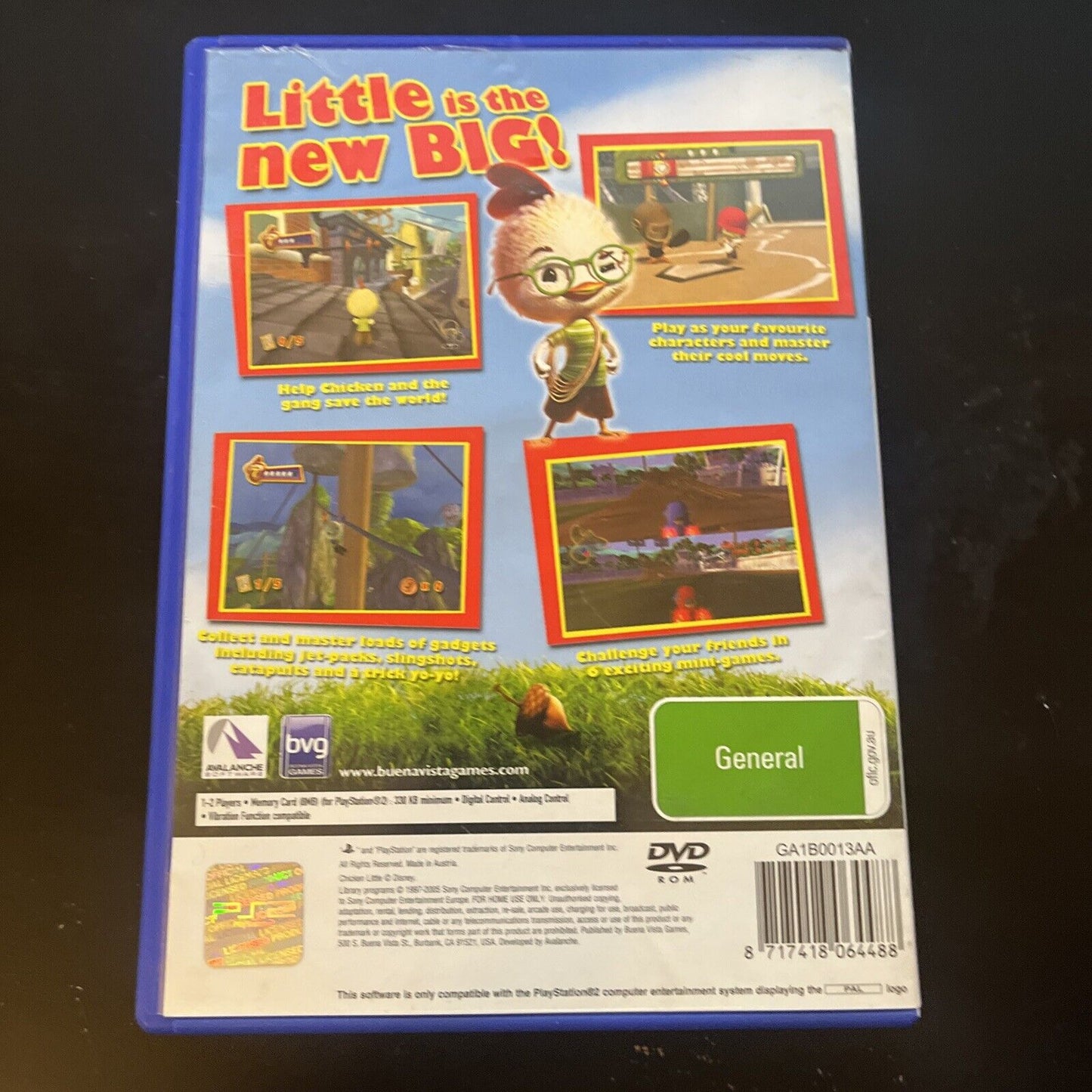 Chicken Little - Sony Playstation 2 PS2 PAL Game