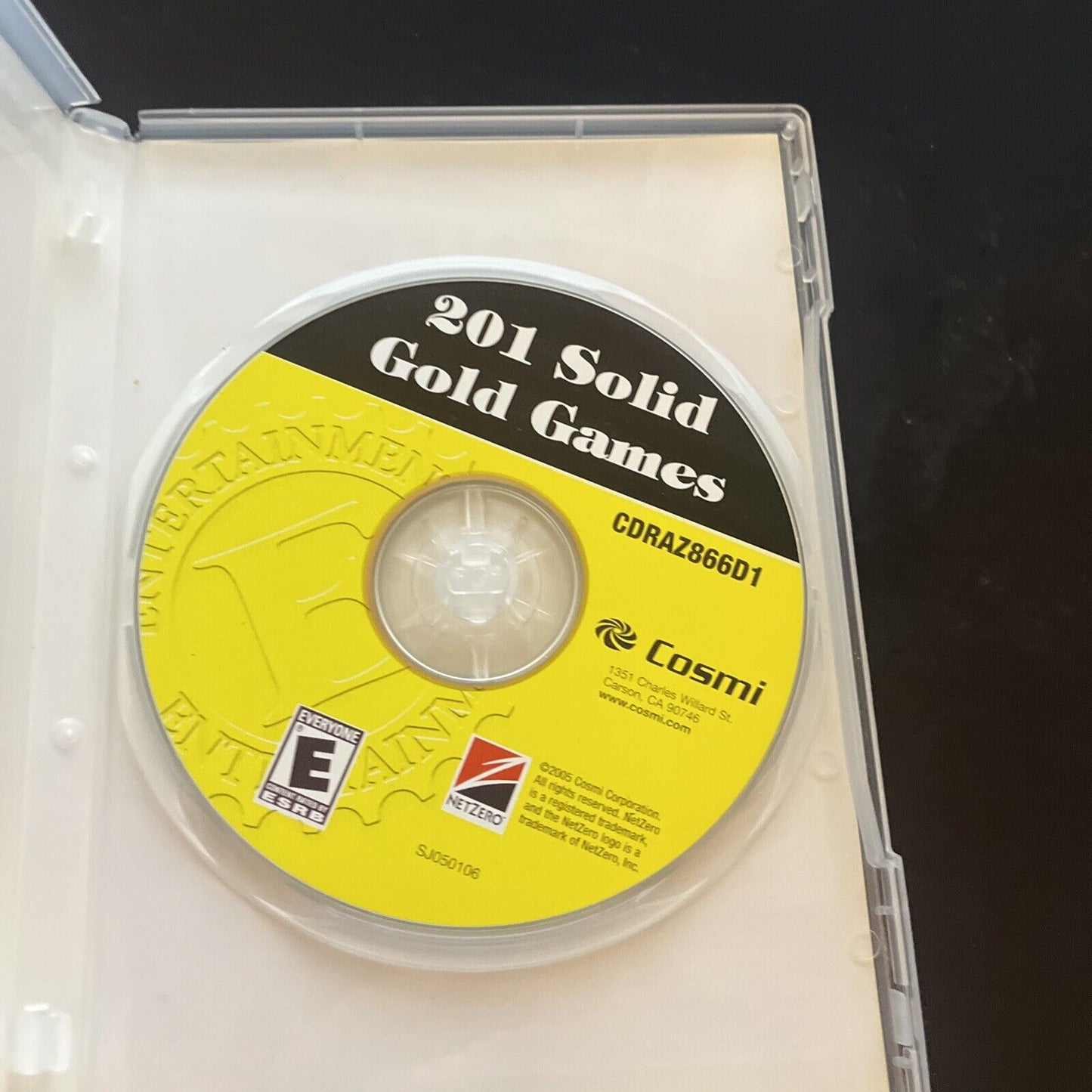 201 Solid Gold Games - PC CDROM Arcade Board Card Logic Kids Trivia Puzzles