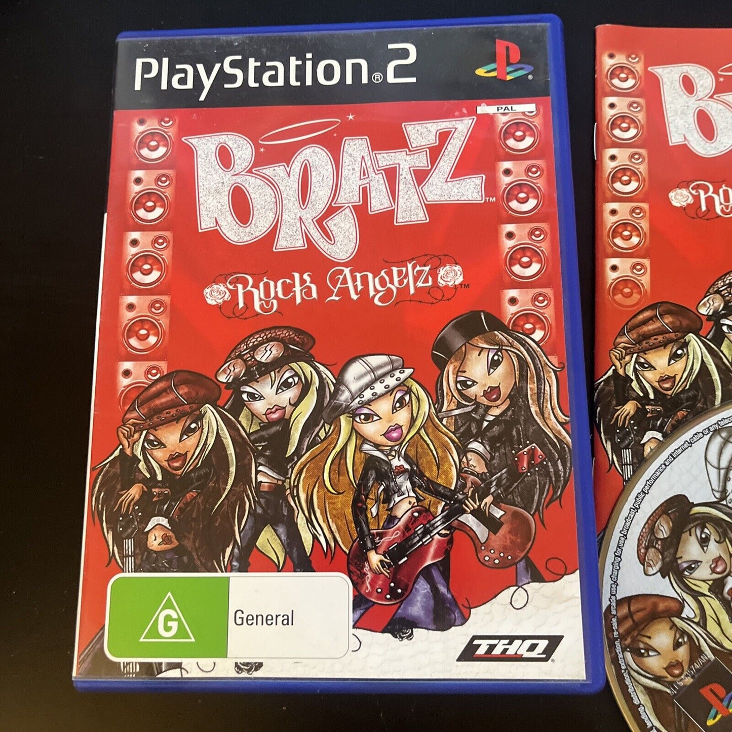 Bratz Rock Angelz - Sony PS2 PlayStation 2 with Manual PAL