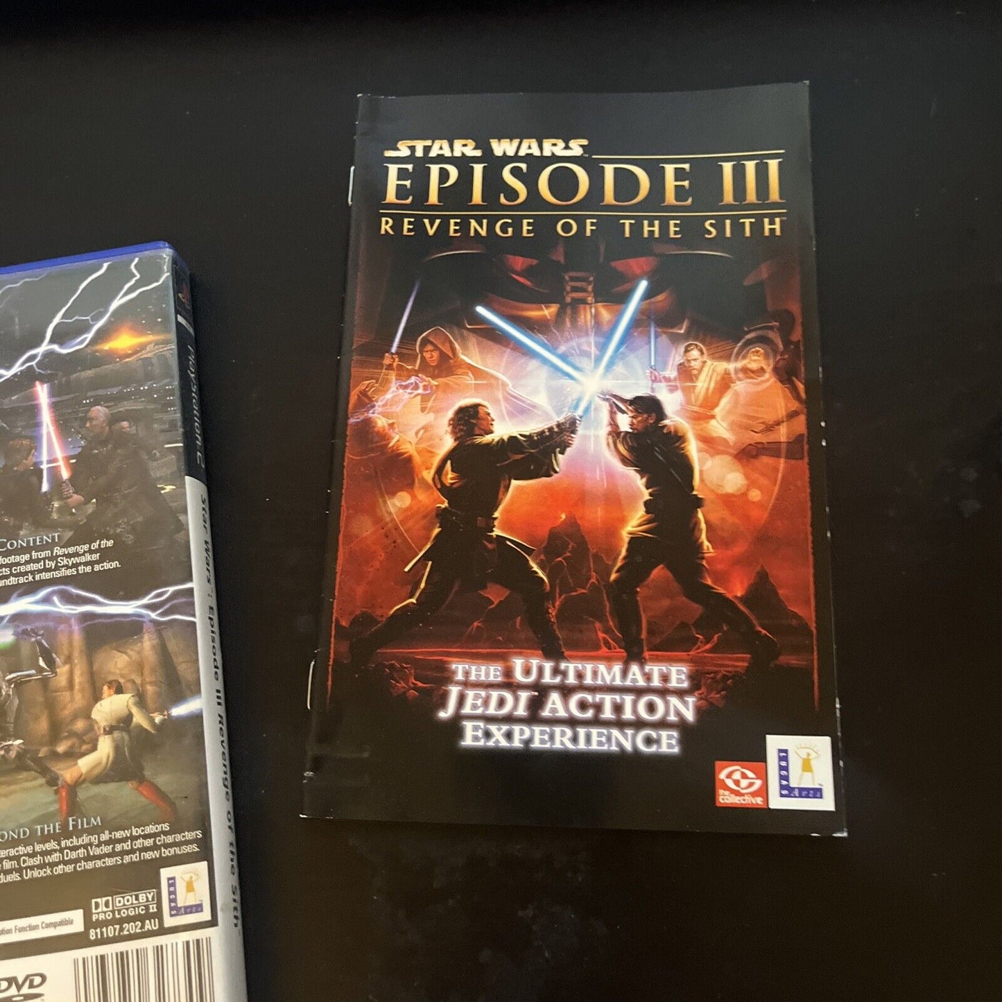 Star Wars Episode III 3 Revenge Of The Sith - Sony PS2 With Manual PAL